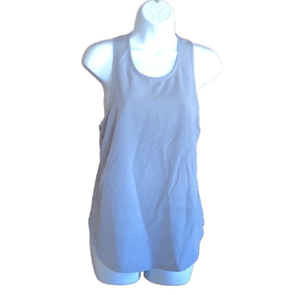 Light gray Women's Tank Top - Versatile Everyday Scoop Neck size small